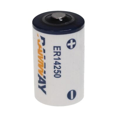 ER14250 RAMWAY Pouch Lithium-Ion Semi-solid State GPS Locator Battery 3.6V 1200mAh -60~85 Operating Temperature 14.5x25mm Large
