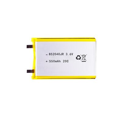 High-density 3.6V  550mAh 20C  Semi-solid Lithium-ion Battery Pack for Drones  Customizable to Other Capacities