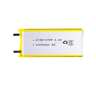 High-density 3.6V  5400mAh 8C  Semi-solid Lithium-ion Battery Pack for Drones  Customizable to Other Capacities