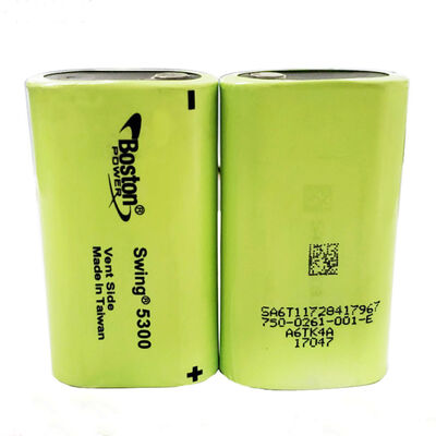 High Quality Low Temperature Rechargeable Boston Power Swing Battery Cell 3.7v 5300mah Music Battery