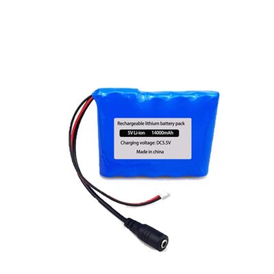 Rechargeable 5V  Lithium Battery Pack for USB Fan, 4G/WiFi/Bluetooth Module, MCU Arduino, LED Light Power Supply  18650
