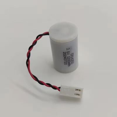 Factory Supply Disposable Semi-solid State ER14250 3.6V Waterproof Cylindrical Battery 1200mAh ETC Water Meter Instruments 12