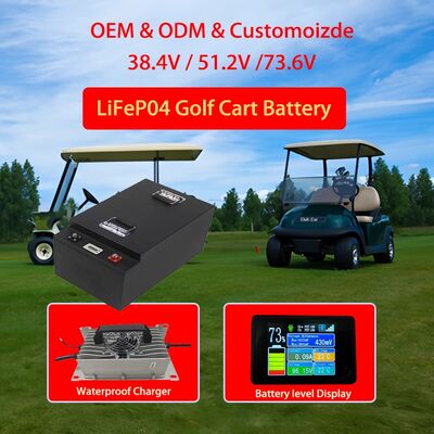 72V108Ah  Deep Cycle LiFePO4 Battery for Golf Carts | 36V/48V/51.2V/60V/Options | 5000+ Cycles IP67