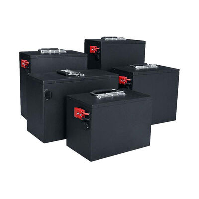 POWER Slimline 12v 100ah Lifepo4 Semi-Solid State Lithium Ion Battery Pack with 4000 Cycles for RV and VGA