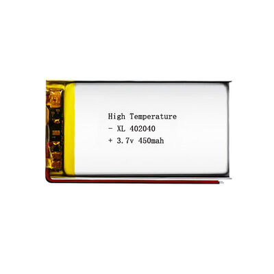 China Suppliers 402040 Rechargeable ultra Thin Lipo 3.7v 450mah Battery Solid State Battery Li-polymer