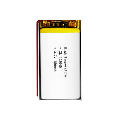 China Suppliers 402040 Rechargeable ultra Thin Lipo 3.7v 450mah Battery Solid State Battery Li-polymer
