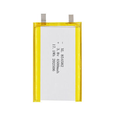 XL 854582 High Magnification 3.8V 4500mAh RC Drone Solid State Battery Pack 35C Aircraft Model Cell White