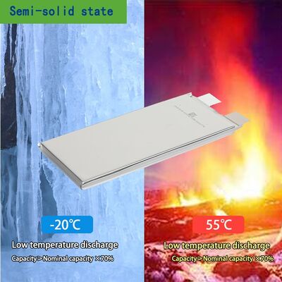 3.7V 30000mAh 270Wh/kg Semi-Solid Lithium Polymer Battery for Heavy-duty Drones, Hybrid Solid-liquid State LiPo Battery Pack