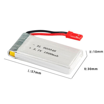 Rechargeable Battery 903048 3.7V 1800mah High Discharge Rate Lithium Battery for Drone