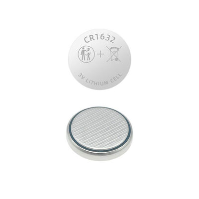 CR1632 120mAh 3V Lithium Button Battery  Non-Rechargeable for Remote Controls Toys  LED Lights and Small Electronic Products