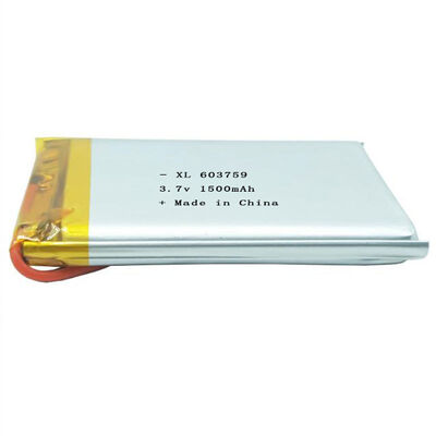 Hot Sale 3.7v Rechargeable 403759 503759 603759 803759 903759 1400mah 1500mah 1800mah 2200mah Li-ion Lithium Polymer Battery