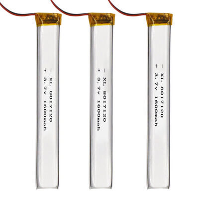 602540 High Temperature 3.7v 650mah XL Brand Small Size 6x25x40mm PCB Lithium Ion Battery with 500 Cycles