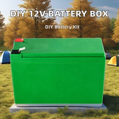 Custom DIY 4S 3S 12 Volt 11.1v 6ah Lithium Ion Battery Pack Abs Plastic Empty 12v 7ah Battery BoX
