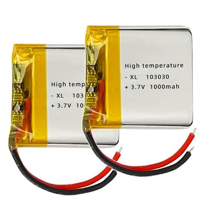 103030 Lithium Battery 3.7V1000mAh Polymer Cell Rechargeable Lithium Ion Battery High Temperature Resistant Battery