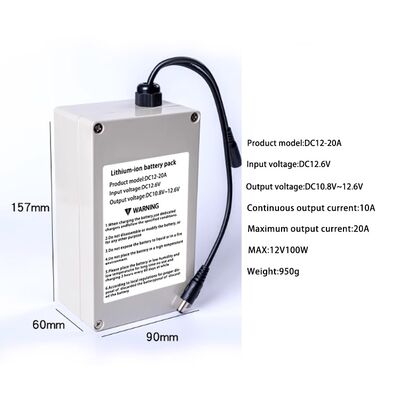 12V 100W Solar Power Station with LED/HID Flood Light & UPS Backup for Outdoor Home Security and Emergency