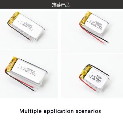 101550 Lithium Polymer Battery 3.7V 800mAh  Rechargeable Lithium Battery
