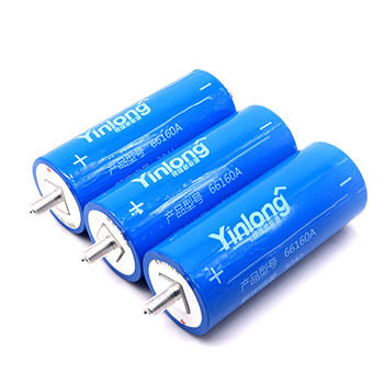 Lithium Battery LTO 66160 Yinlong Lithium Titanate Battery Long Cycle Life 2.3v 30ah CE Certified 1year Warranty 1.19kg for