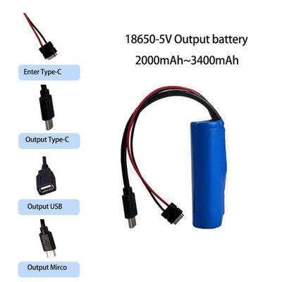 DIY Power Bank Charging Module - Type-C & USB 5V 2A Output with LED Indicator | Support 3.7V 18650 Lithium Batteries